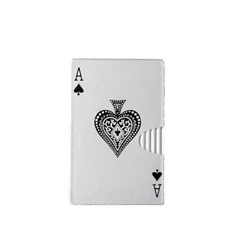 Rechargeable electric ace card lighter