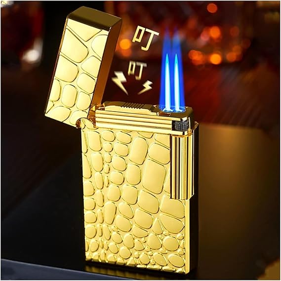 Golden dunhill jetflame lighter