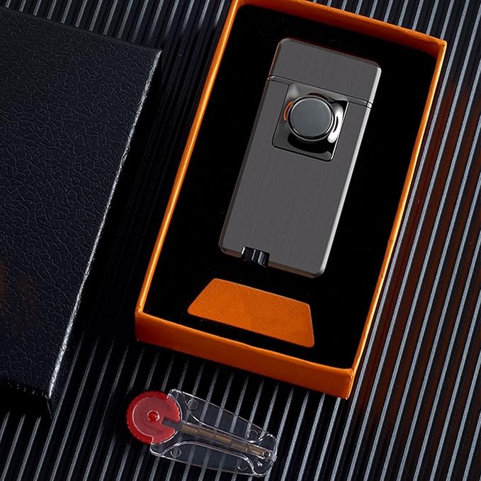 Double flame lighter