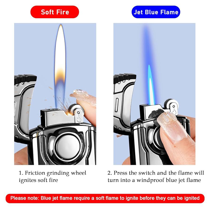Creative Dual Flame Lighter