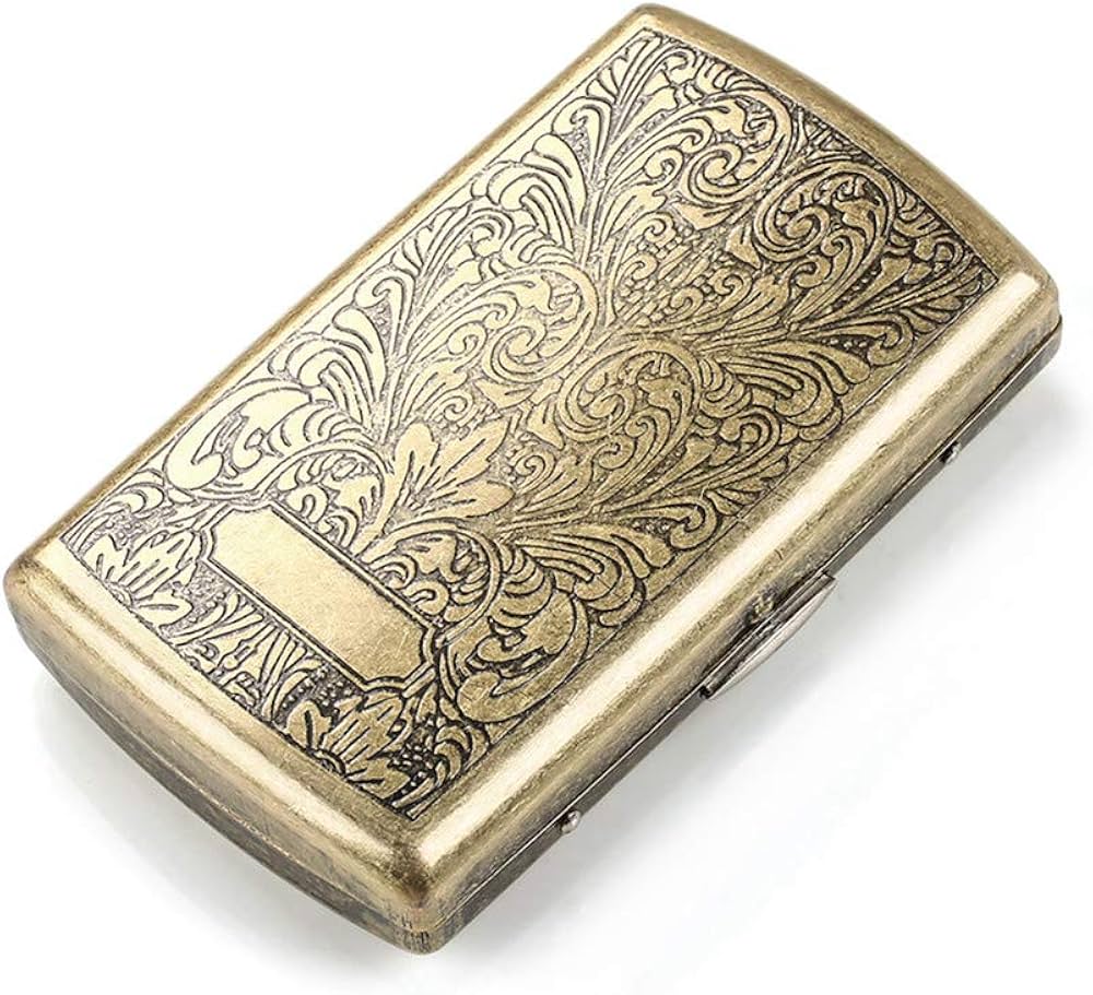 Metal Embossed Cigarette Case