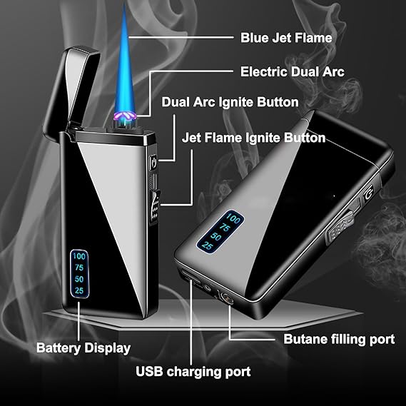 Funito Dual Arc Butane Lighter