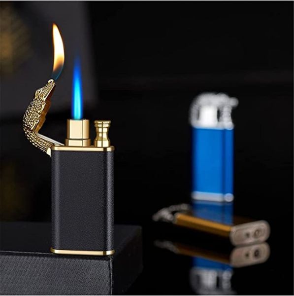 Dual flame lighter
