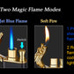 Dual flame lighter