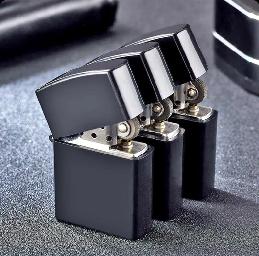 Classic black zippo lighter