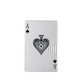 Rechargeable electric ace card lighter