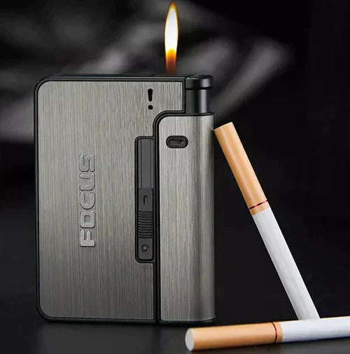 Focus aluminum cigarette case