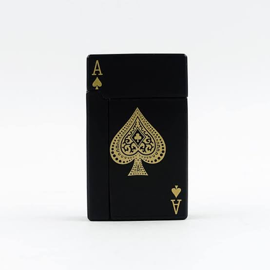 Rechargeable electric ace card lighter