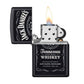 Jack daniels zippo black