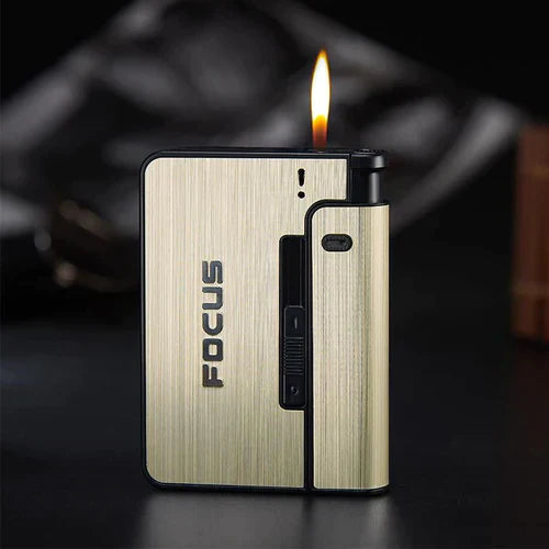 Focus aluminum cigarette case