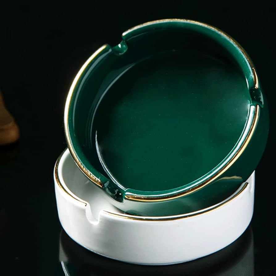Elegant Ceramic Cigarette Ashtray