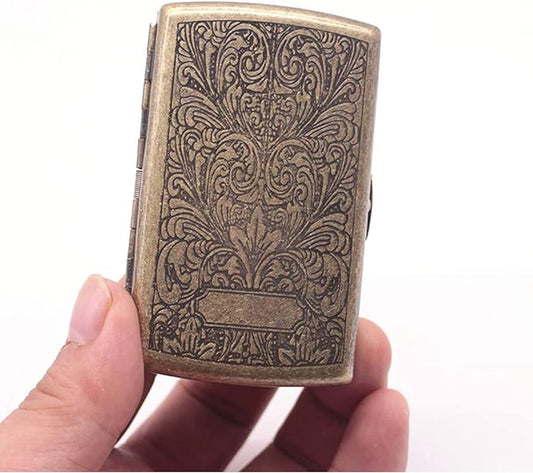 Metal Embossed Cigarette Case